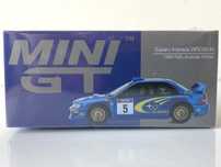Mini GT Subaru Impreza WRC99 1999 Rally Australia Winner #5 LHD