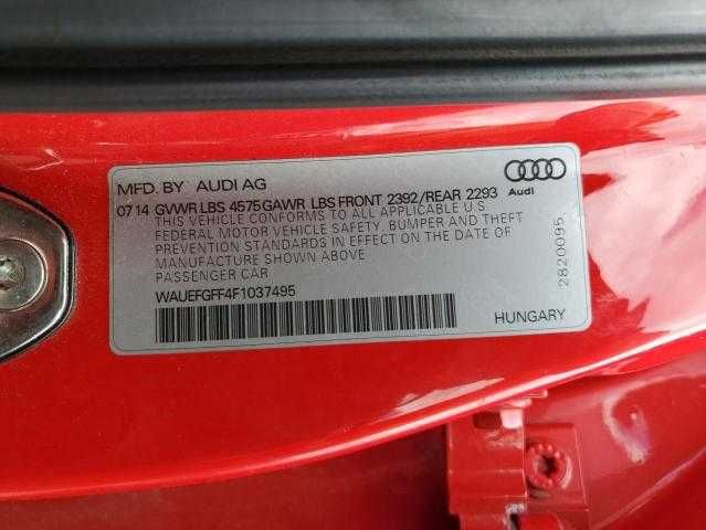 Audi A3 Premium Plus 2015