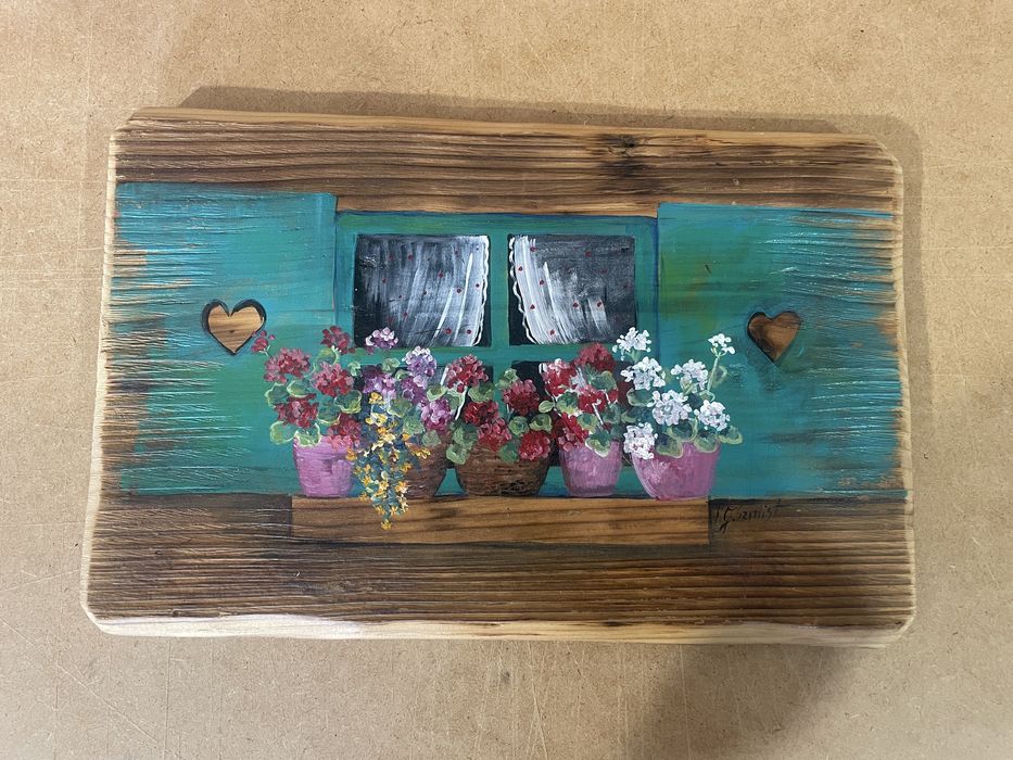 Obraz deska malowana 35x21