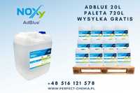 720 Litrów AdBlue marki NOXy - Paleta 20L x 36 szt. - Wysyłka Gratis!