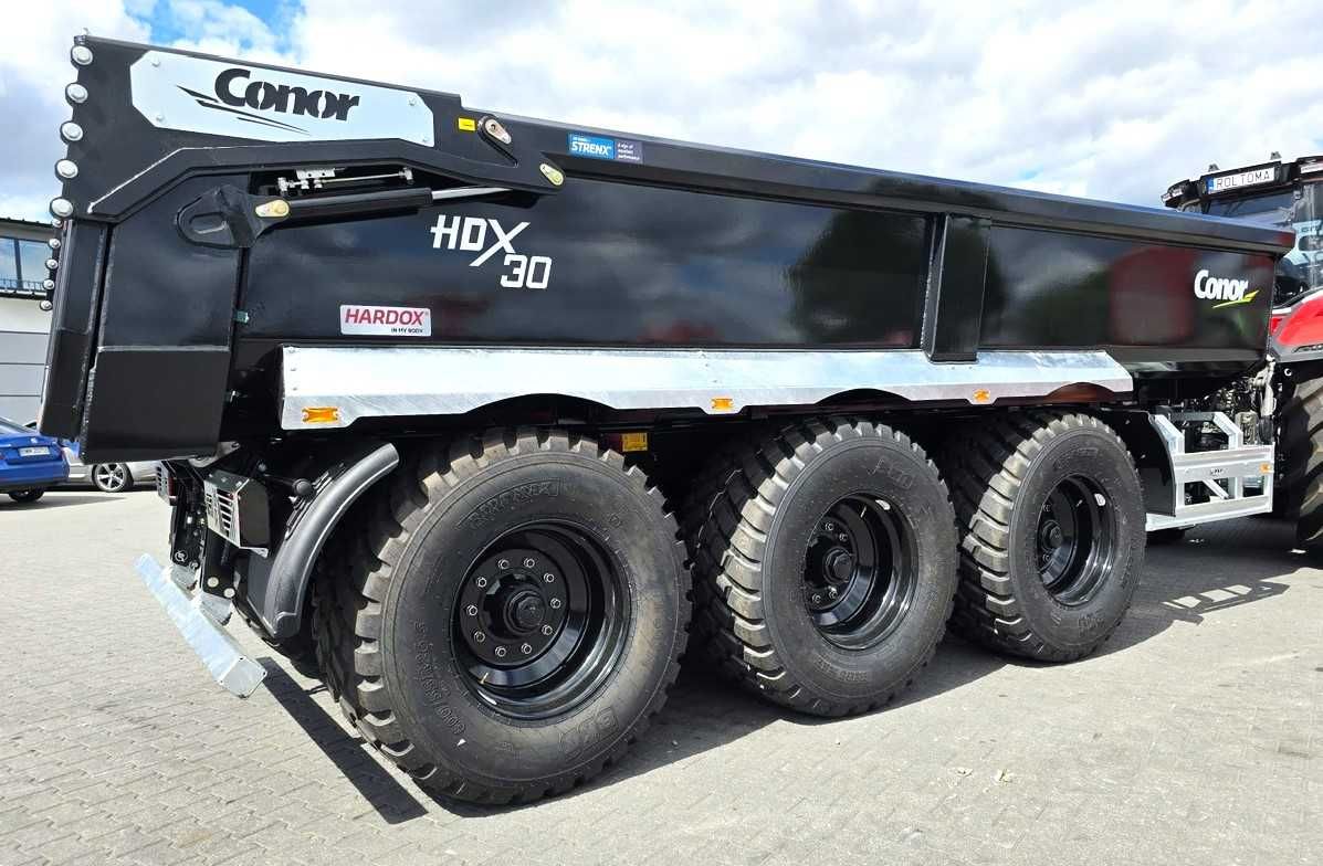 Przyczepa budowlana , skorupowa Tridem Conor HDX 30 , Nowa ! Joskin