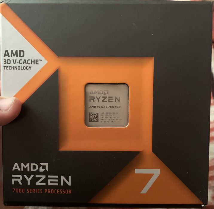 Процесор AMD Ryzen 7 7800X3D (100-100000910WOF) Новий