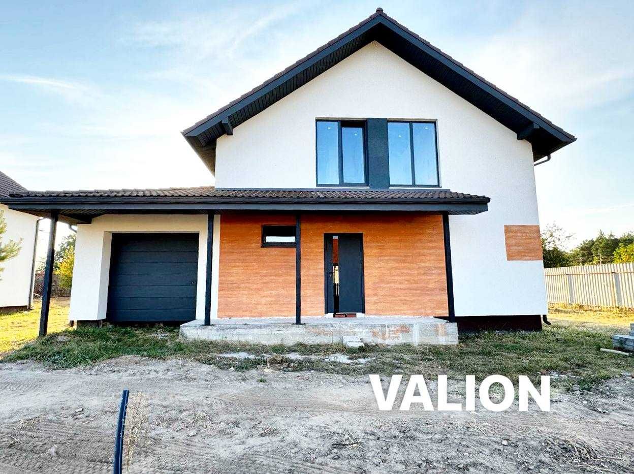 БУДИНОК 128 кв.м з ГАРАЖЕМ, ГАЗОМ -на 6 сотках біля ЛІСУ -під ПРОГРАМИ