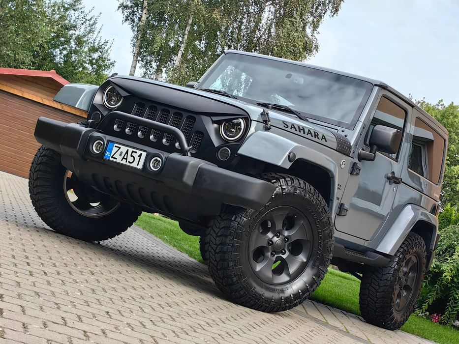 Jeep Wrangler SAHARA_3.6 V6 Automat_Unikatowy stan_Lift 2"_Alpine_Navi_Tempomat