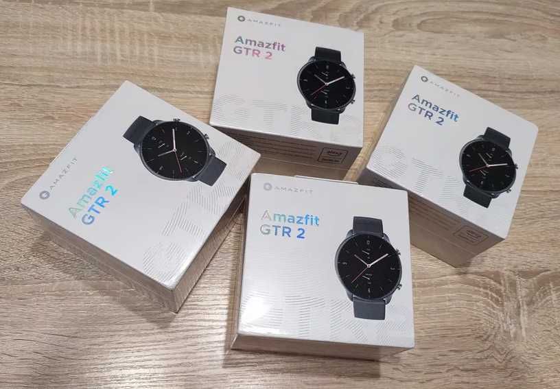 Смарт-годинник Xiaomi Amazfit GTR 2 New Version (блютуз-дзвінки) Black