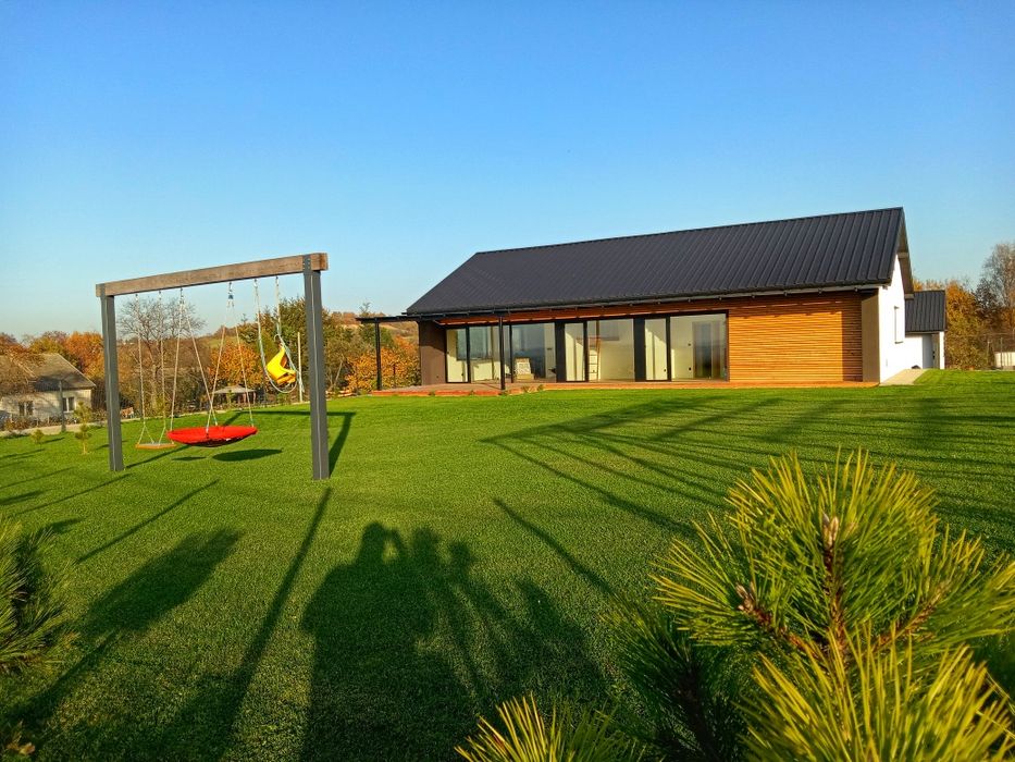 Dom stan surowy Buczyna zrobione wszystkie przyłącza