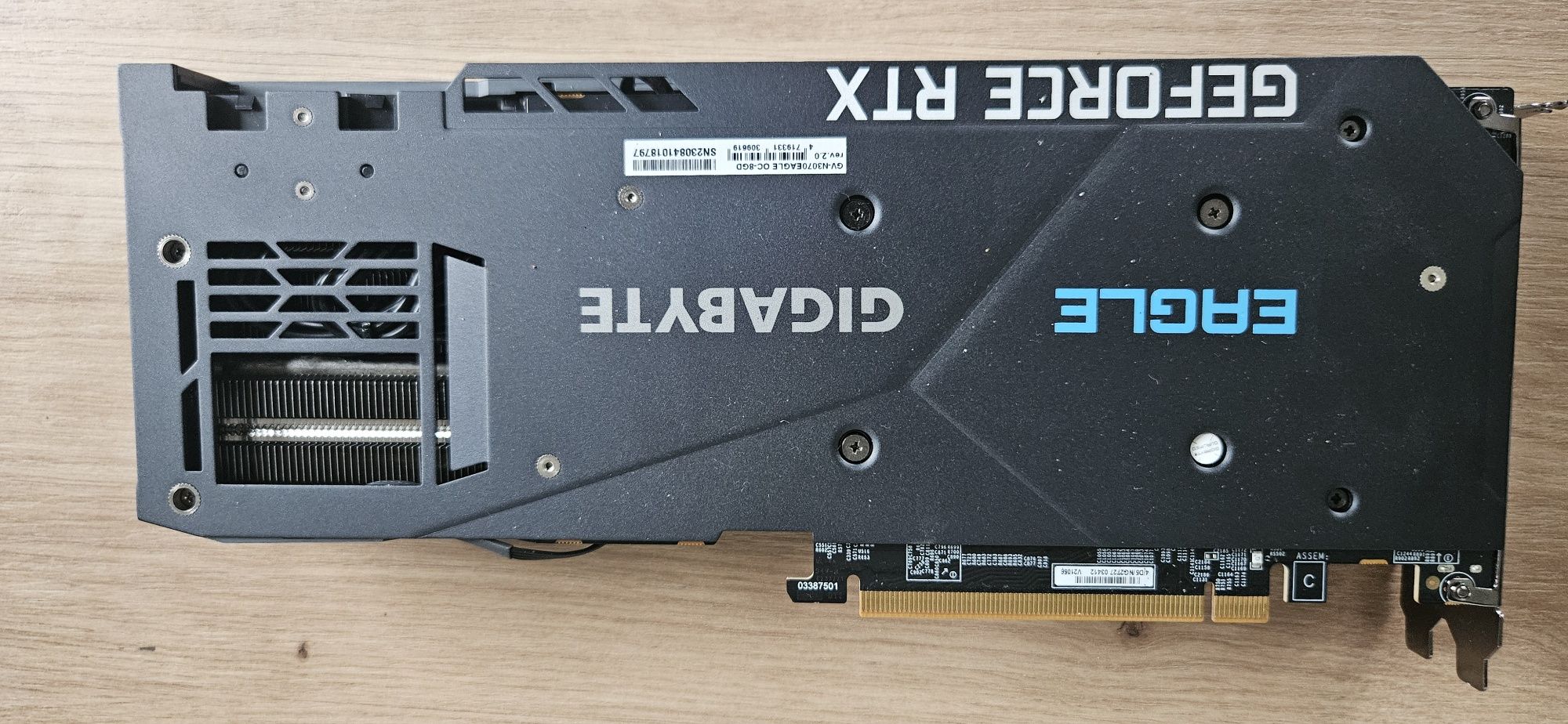 Karta graficzna Gigabyte GeForce RTX 3070 Eagle OC 8GB GDDR6