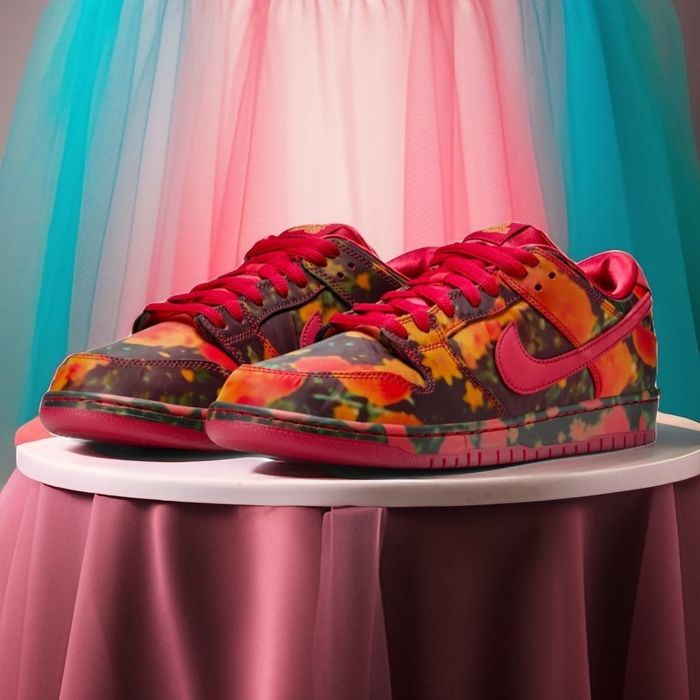 Nike SB Dunk Low The Wizard of Oz Poppy Field