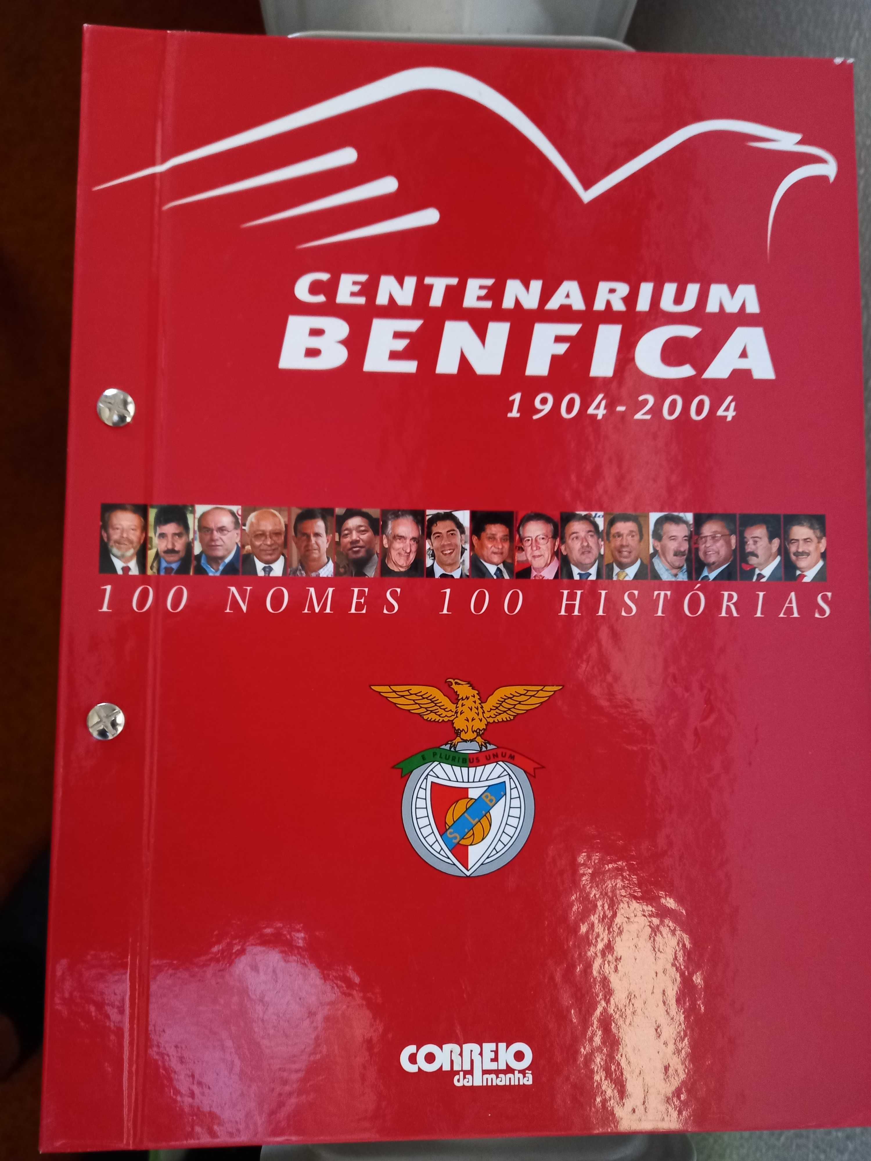 Benfica - copo, caneca, relogio, livros, cd