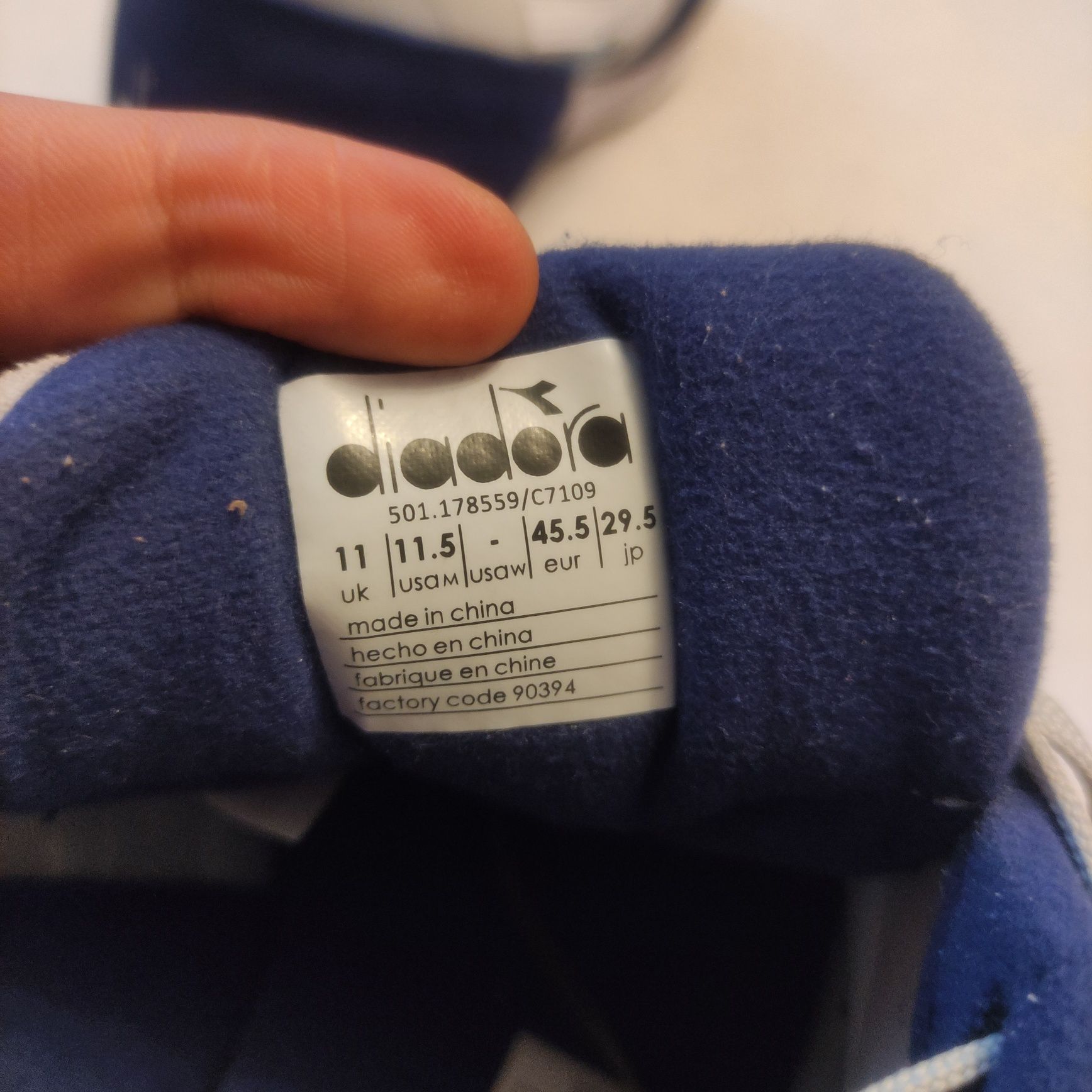 Кроссовки diadora мужские