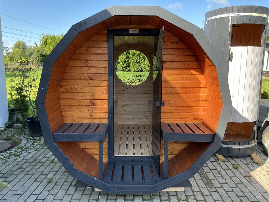 LAWA SAUNA Beczka PRODUCENT SPA TOPprodukt Szwedzkie drewno
