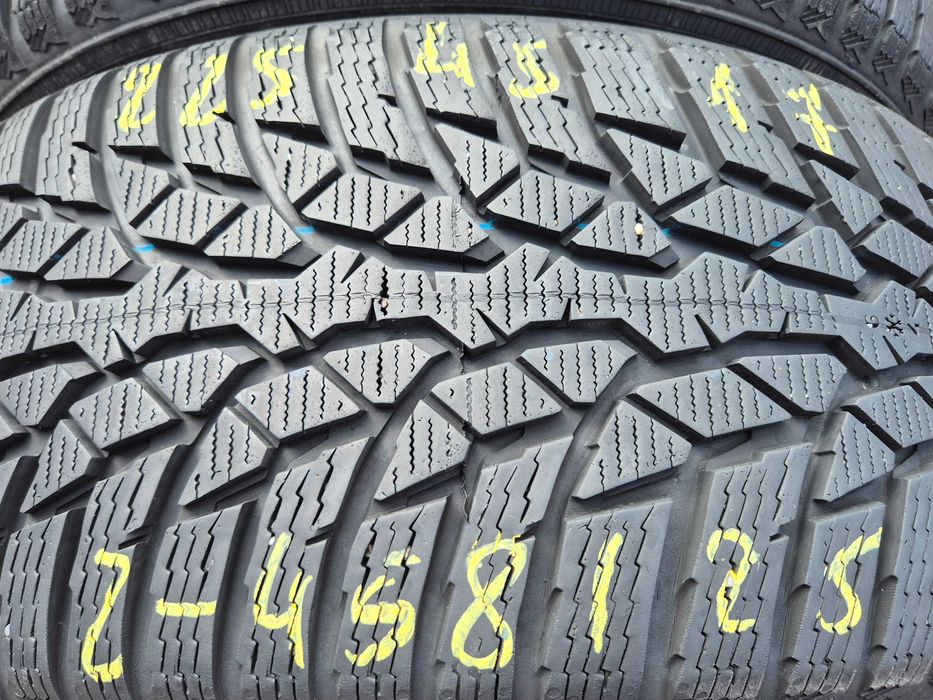 225/45r17 91H (Z458/25)009 2szt 7mm 21r WR D4 NOKIAN ZIMOWE
