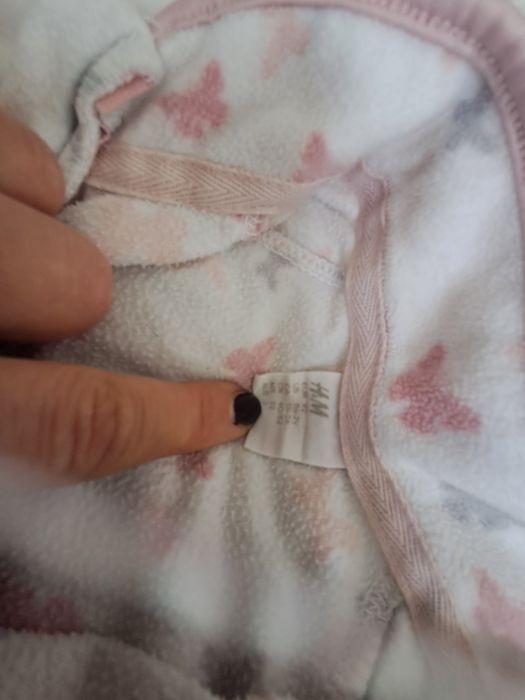 Polarek rozsuwany z motywem motyli