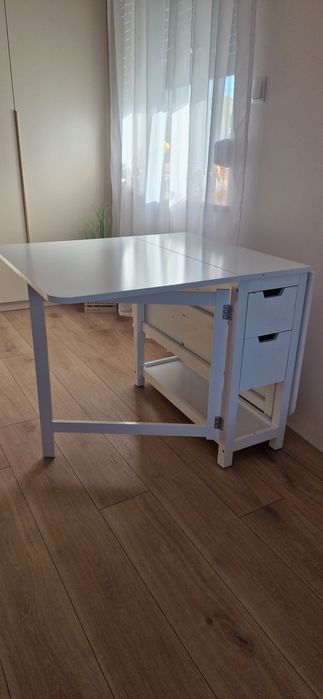 Stół rozkladany Ikea biały