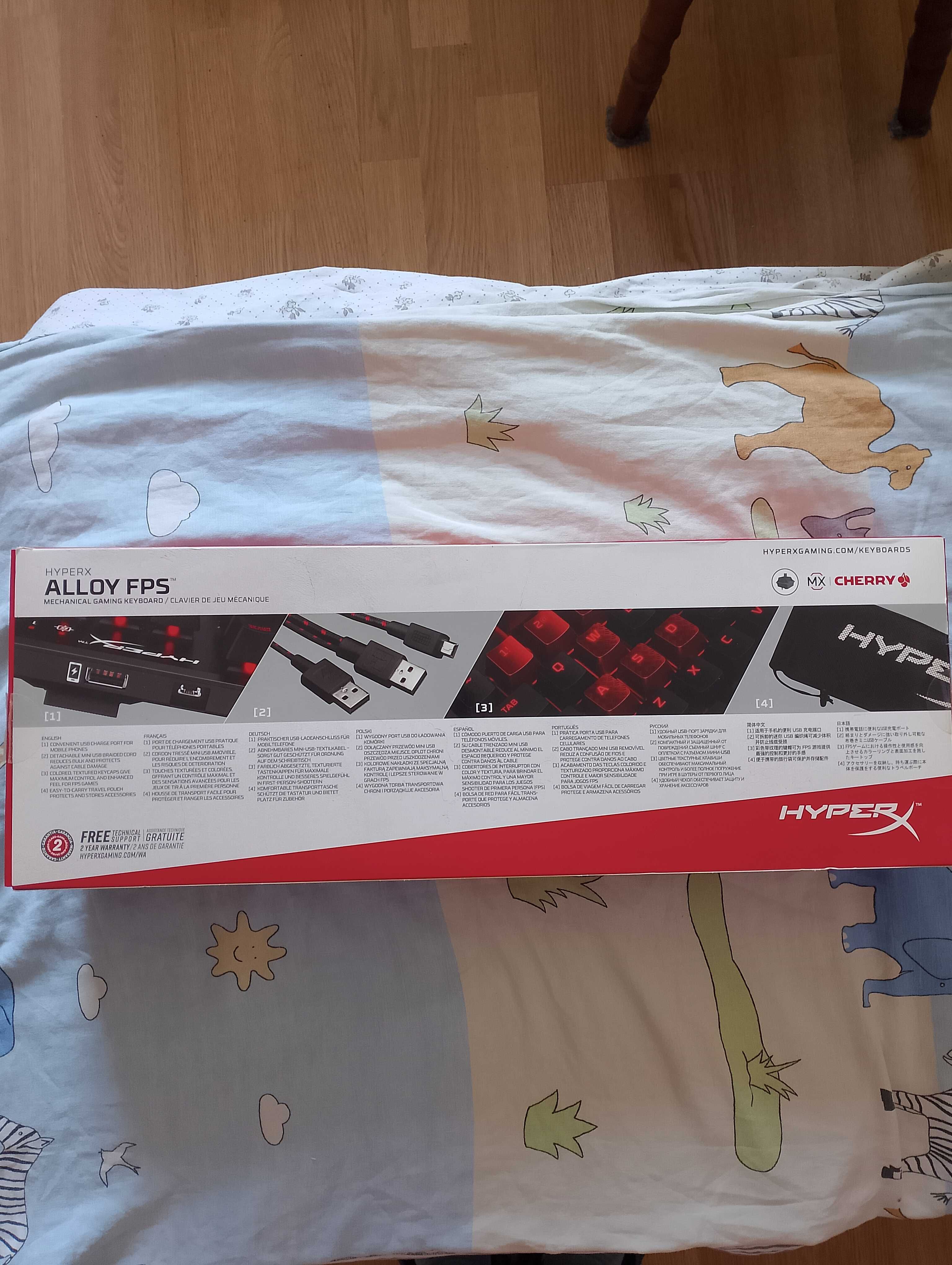 Клавиатура HyperX Alloy FPS Cherry MX Red