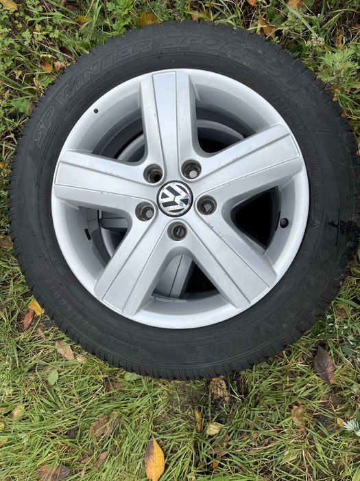 Koła zimowe 17” VW Multivan Caravelle Dunlop Winter Sport 3D 2023r