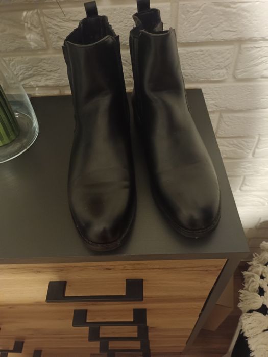 Botki roz 40 kolor czarny