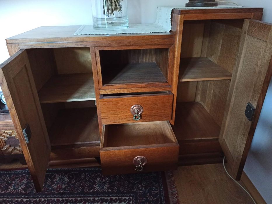 Stare nakastliki szafki nocne styl Ludwikowski