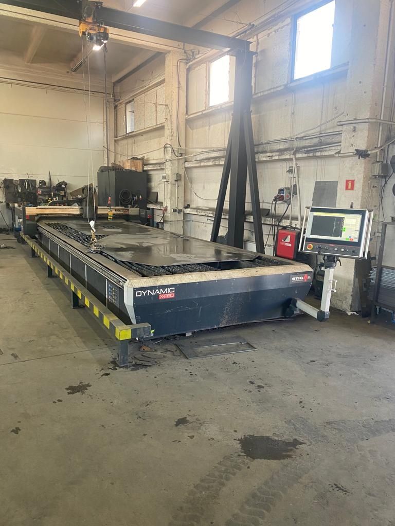 STIGAL DYNAMIC X-PRO Przecinarka Wycinarka Plazmowa CNC Plazma 2x6m