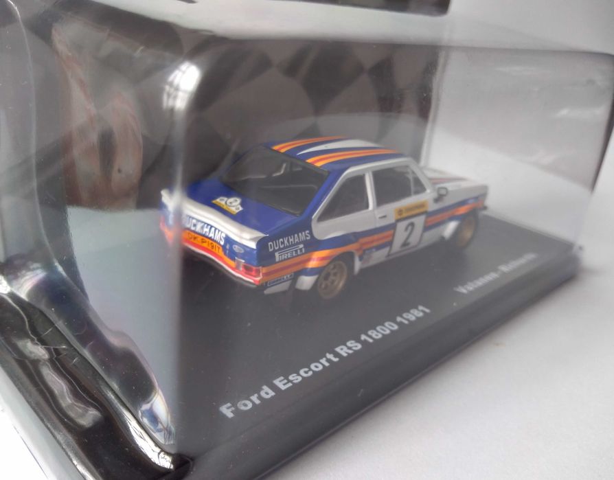 Ford Escort RS 1800 de 1981. Piloto Ari Vatanen