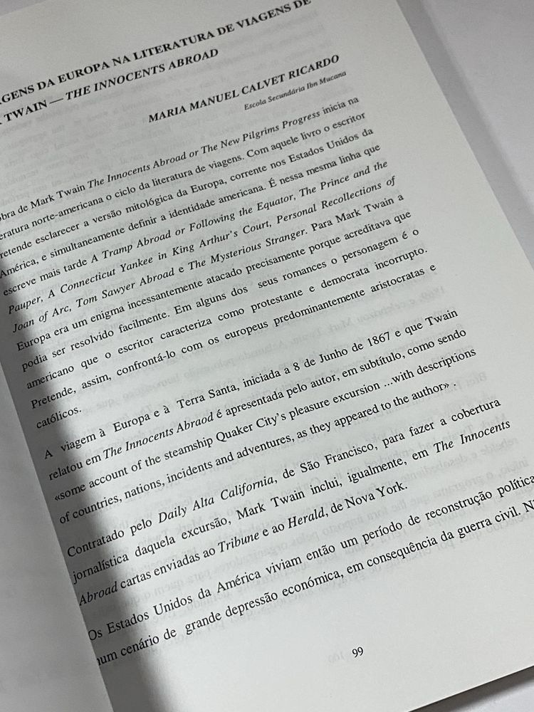 CEA Europa e América: Mitos e Confrontos