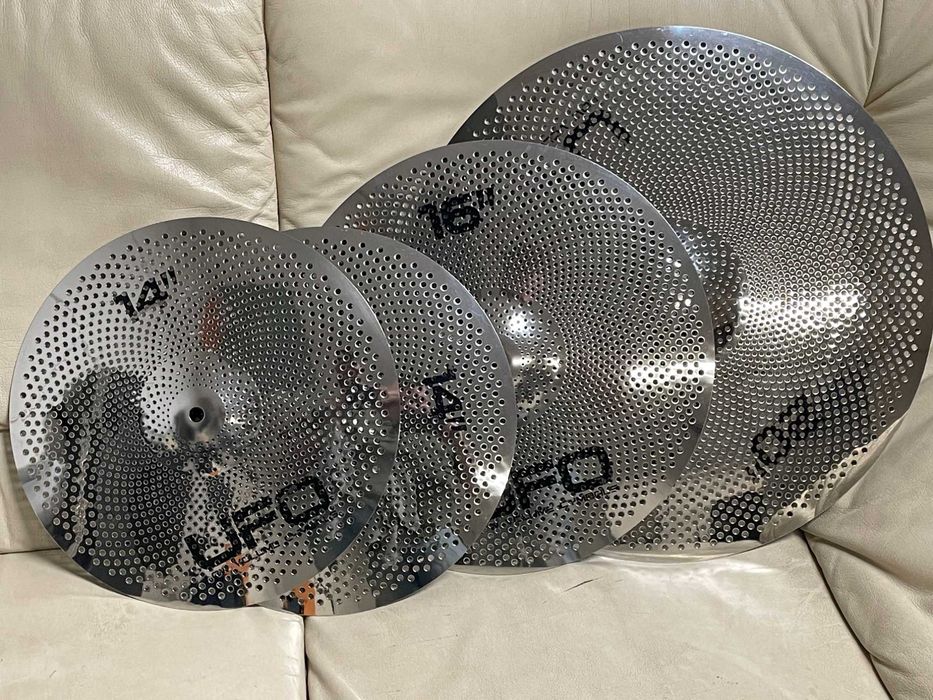 UFO low volume cymbal set - Ciche talerze, ZESTAW 14,16,20