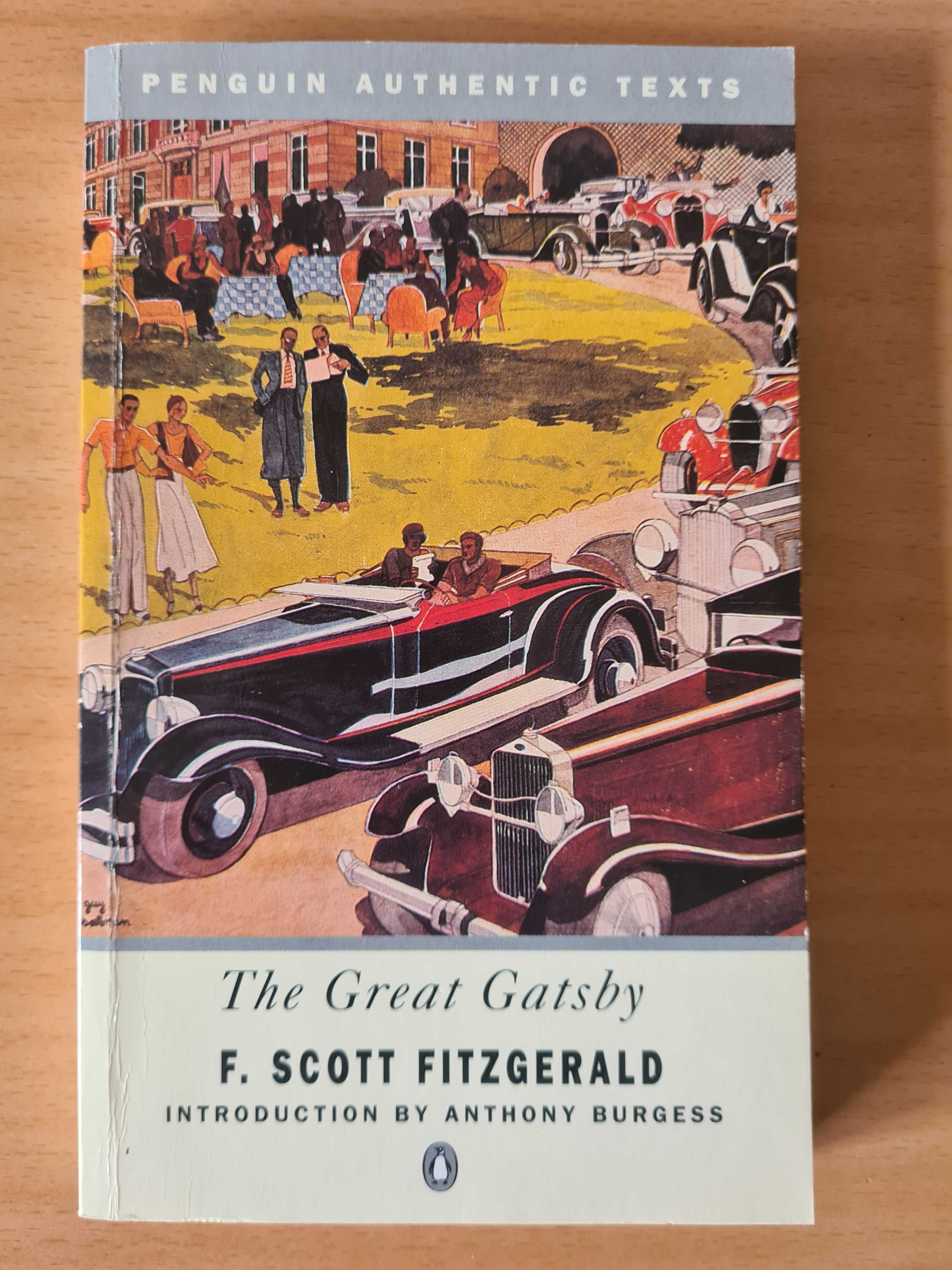 Livro "The Great Gatsby" de F. Scott Fitzgerald