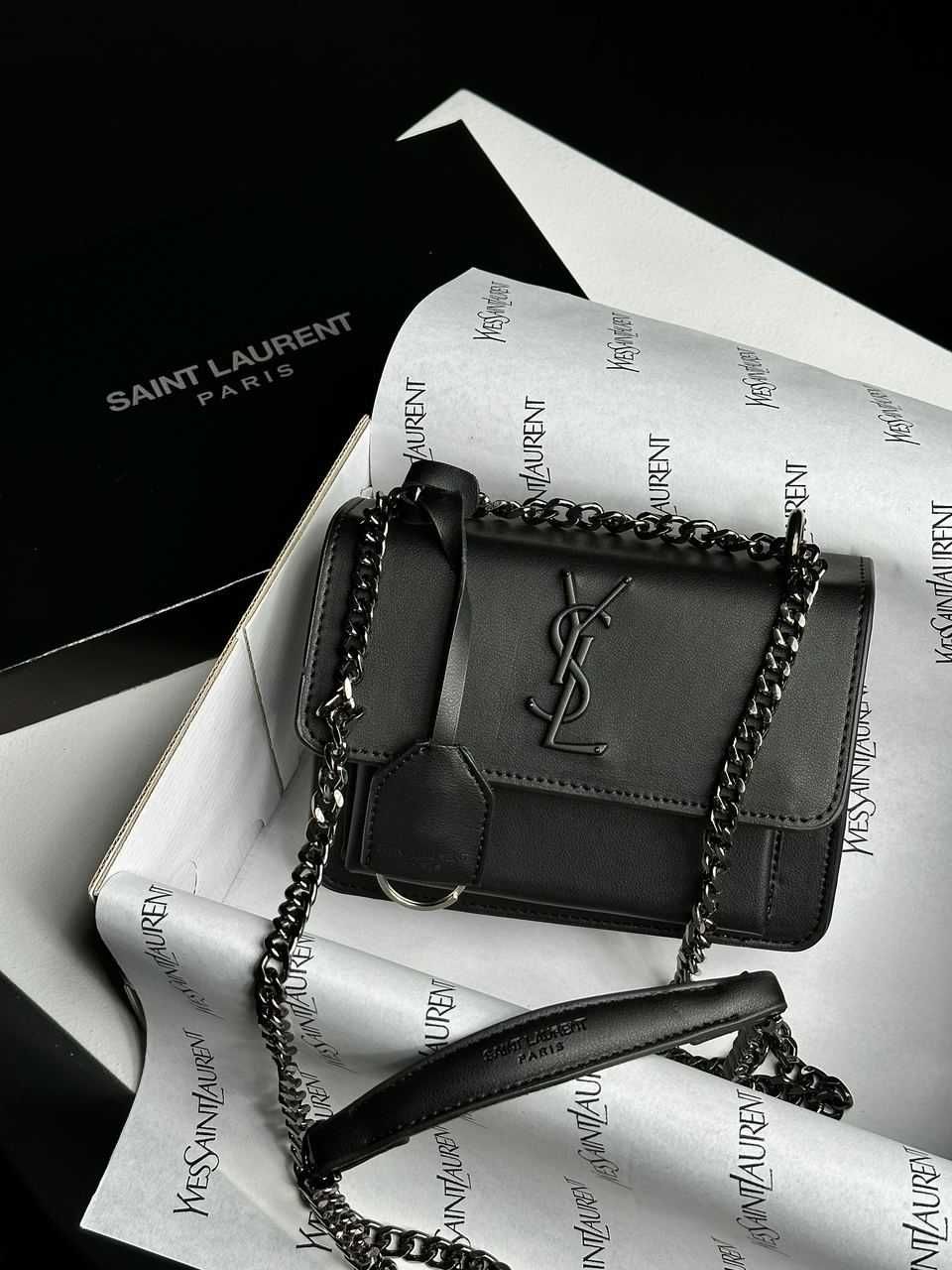 Красива жіноча сумка Yves Saint Laurent женская сумочка YSL