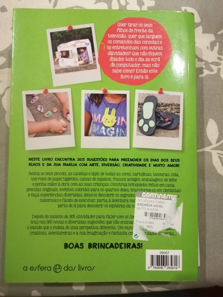 365 ideias para tirar os seus filhos de frente da televisão