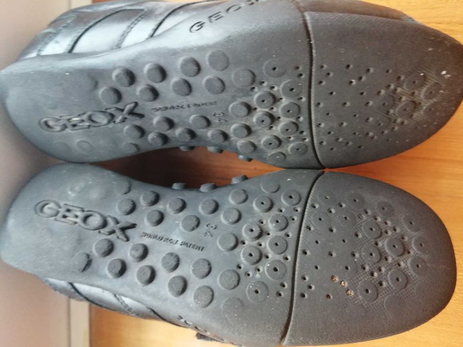 Sapatos" vela" pretos menino Geox 34