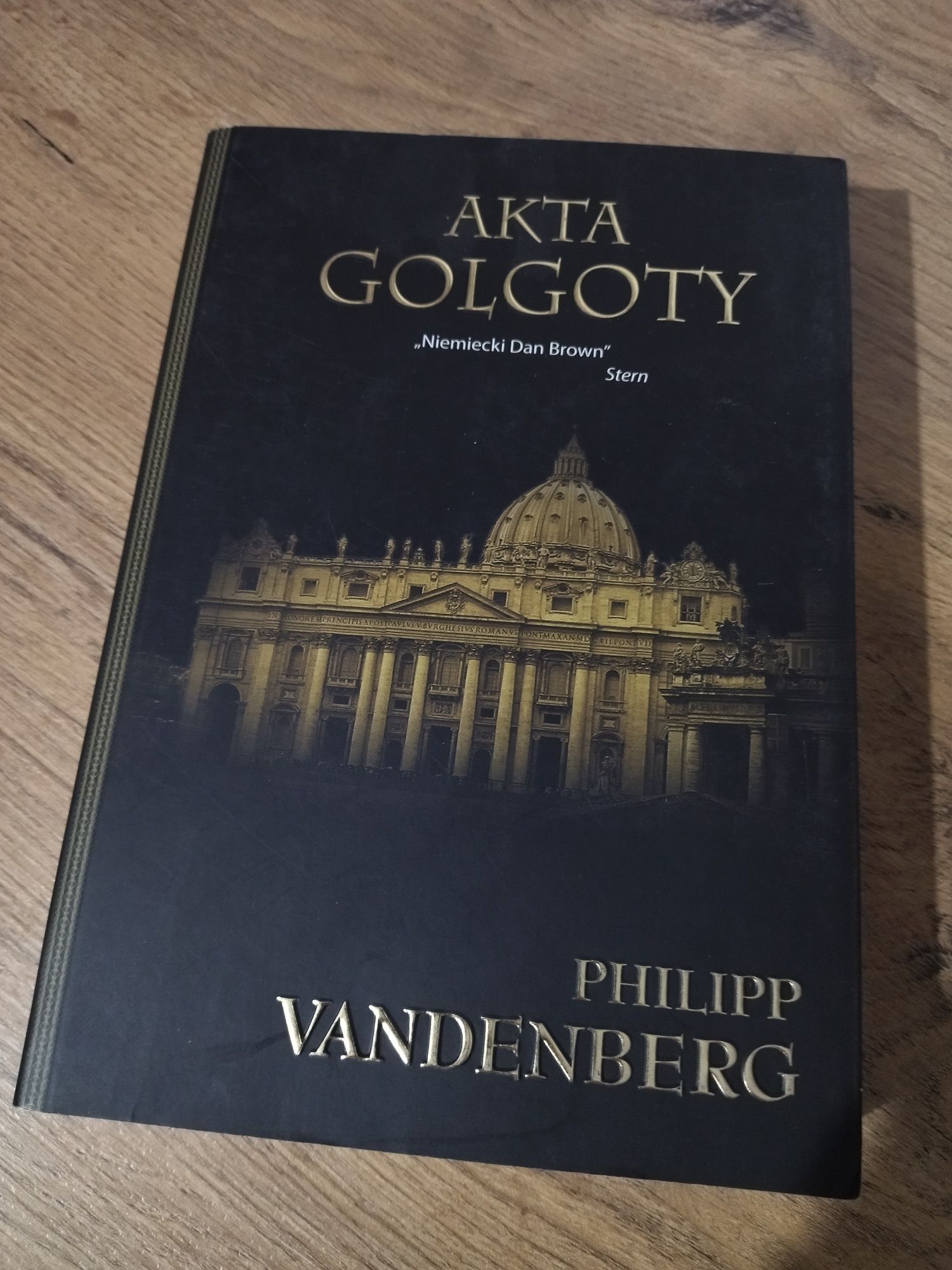 Akta Golgoty Philipp Vandenberg książka jak nowa