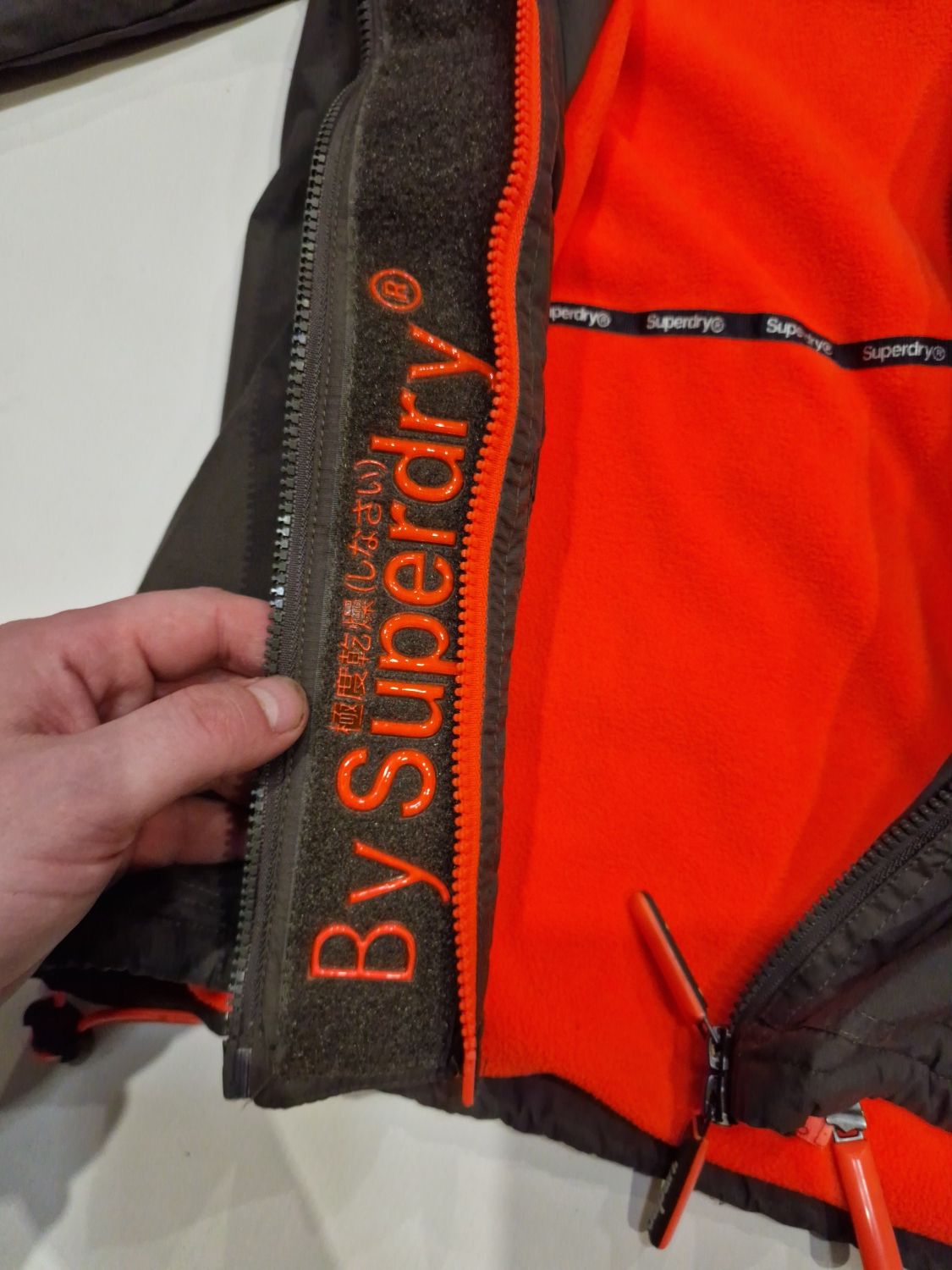 Kurtka Superdry roz.S,44,46,m,przejściowa wiatrówka zimowa