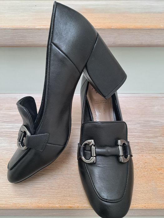 Nowe mokasyny Bata r.40 skóra naturalna