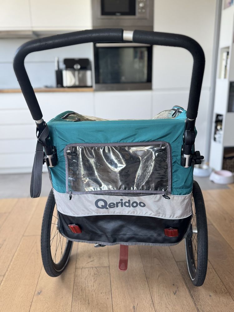Qeridoo Sportex 1 Przyczepka/Jogger/Wózek 3w1