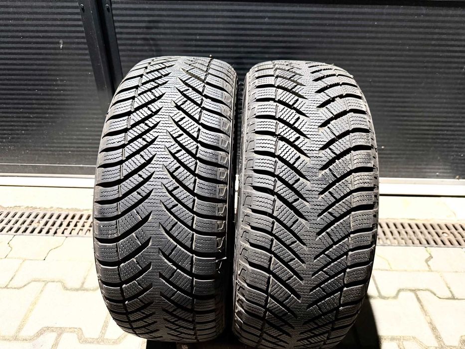 opony zimowe 195/55r15 rok24 8mm BARDZO ŁADNE 2szt #883