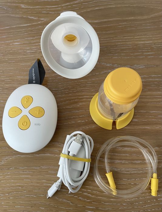 Medela Solo - bomba extratora de leite + extras