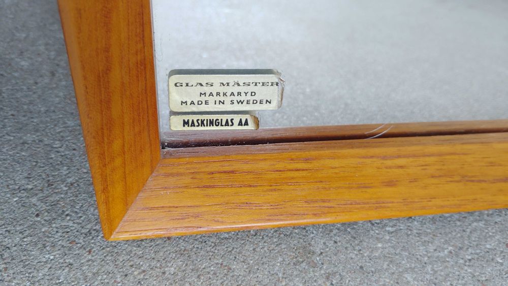 Lustro Glas Mäster Markaryd,Szwecja lata 50
