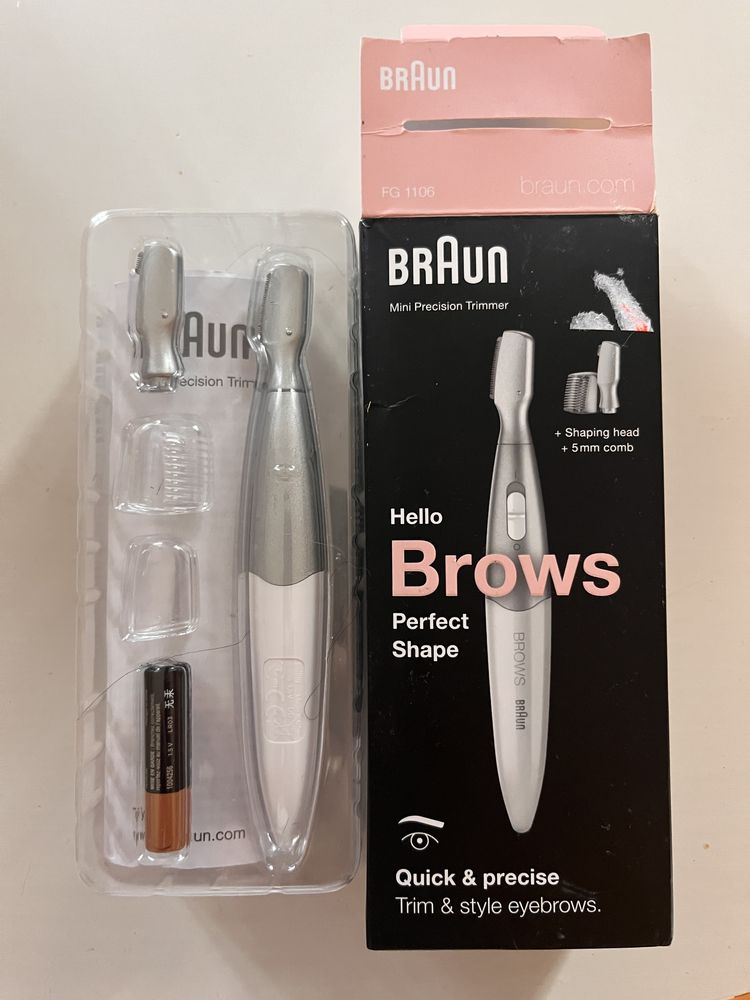 Braun  Precyzyjny trymer mini do brwi damski,