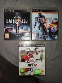 Jogos PS3 Battlefield 3 e 4