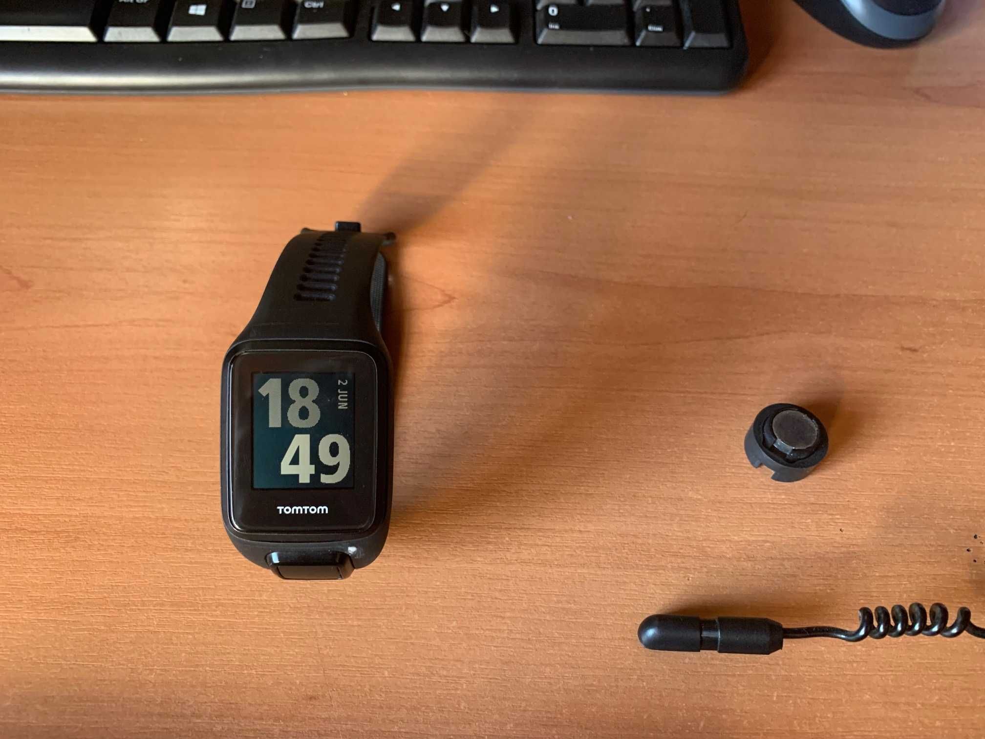 relógio Tomtom sparks 3 +  três sensores externos originais Tomtom