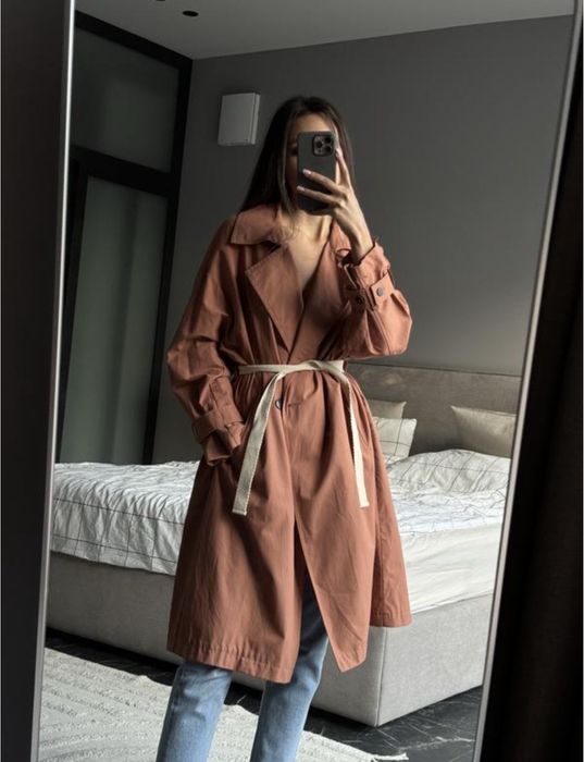 Тренч зара zara плащ