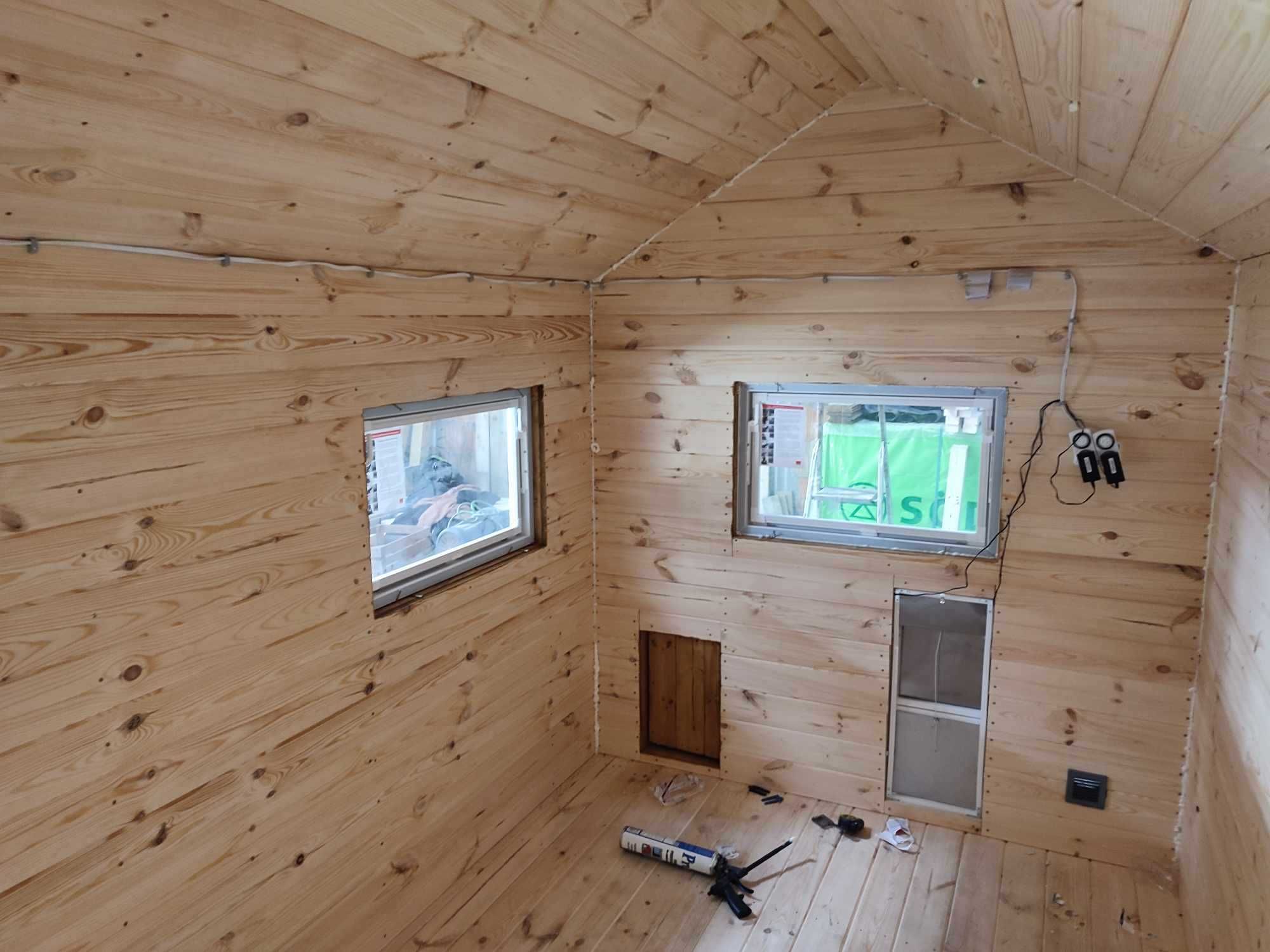 Kurnik dla kur, kaczek Gęsi 5mx2mx2,2mh Producent WoodStuff OCIEPLONY