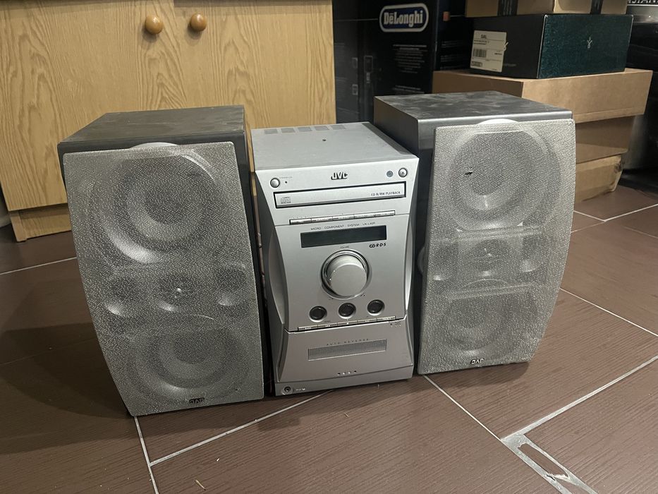 Wieza CD kasety radio JVC