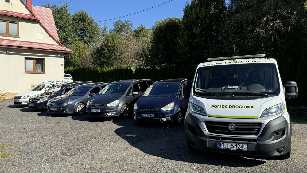 Wynajem Wypożyczalnia aut auta samochodu 5 lub 7 osobowe Bus Busa