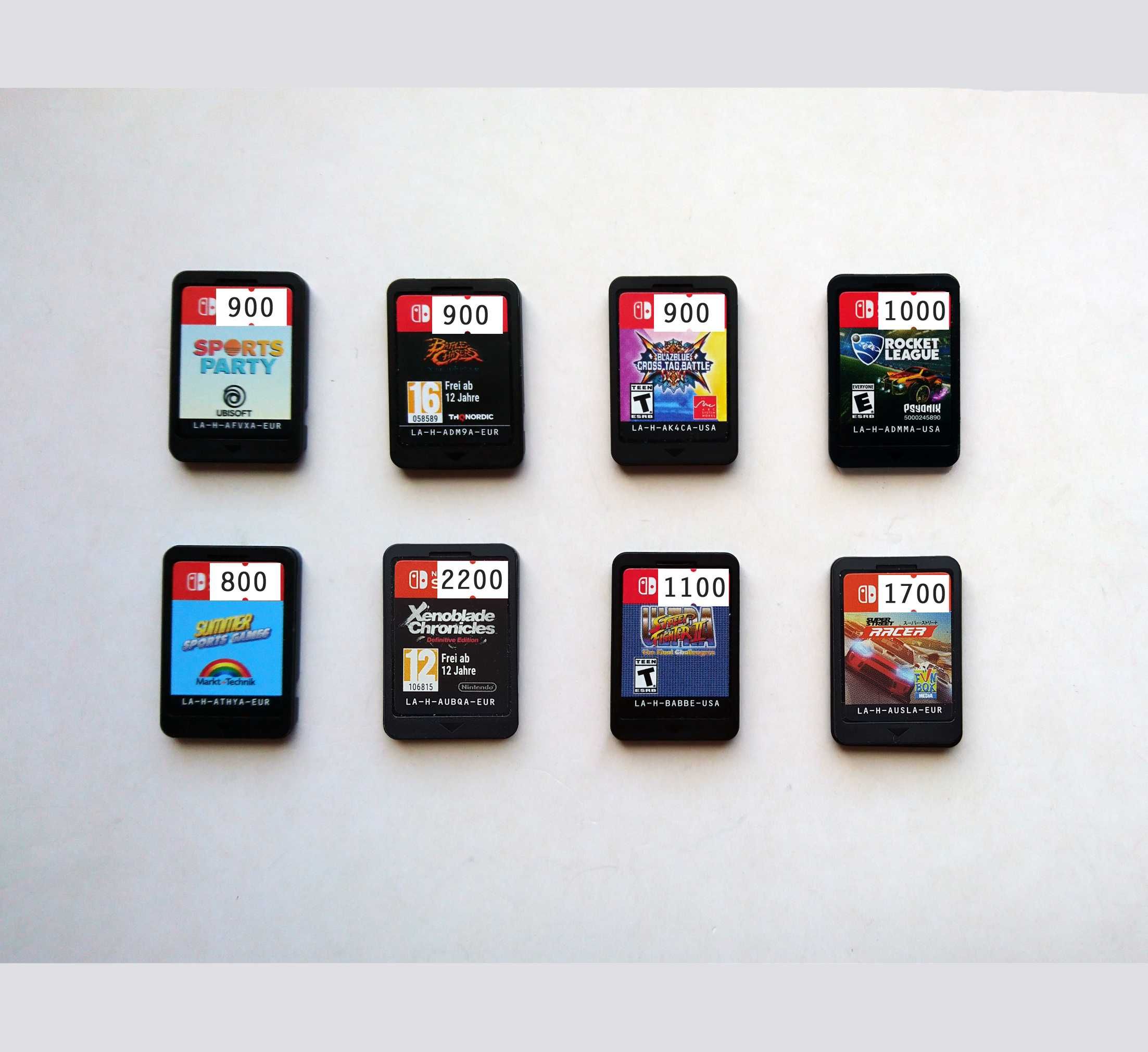 ‼️ Игры для Nintendo Switch на картриджах в Киеве. Доставка по Украине