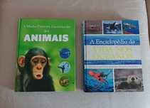 Livros Vida nos Oceanos e Descobre o Planeta