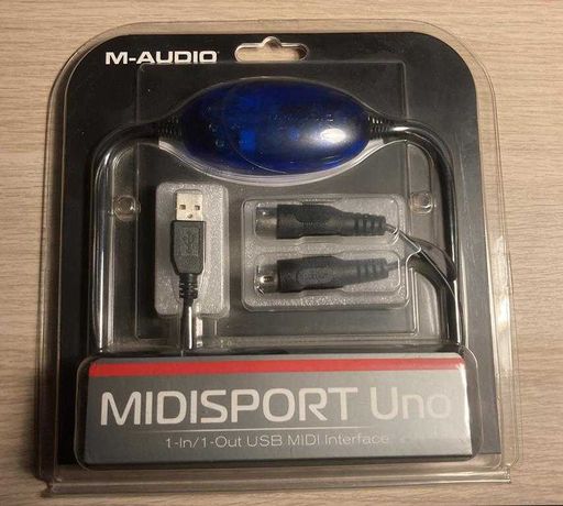 M-Audio MIDISport Uno – Interfes MIDI/USB