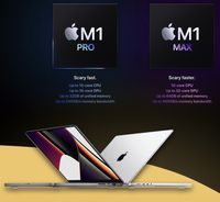 MacBook PRO 16” M1 32GB/512GB | 32GB/1TB | 32GB/2TB | 32GB/4TB