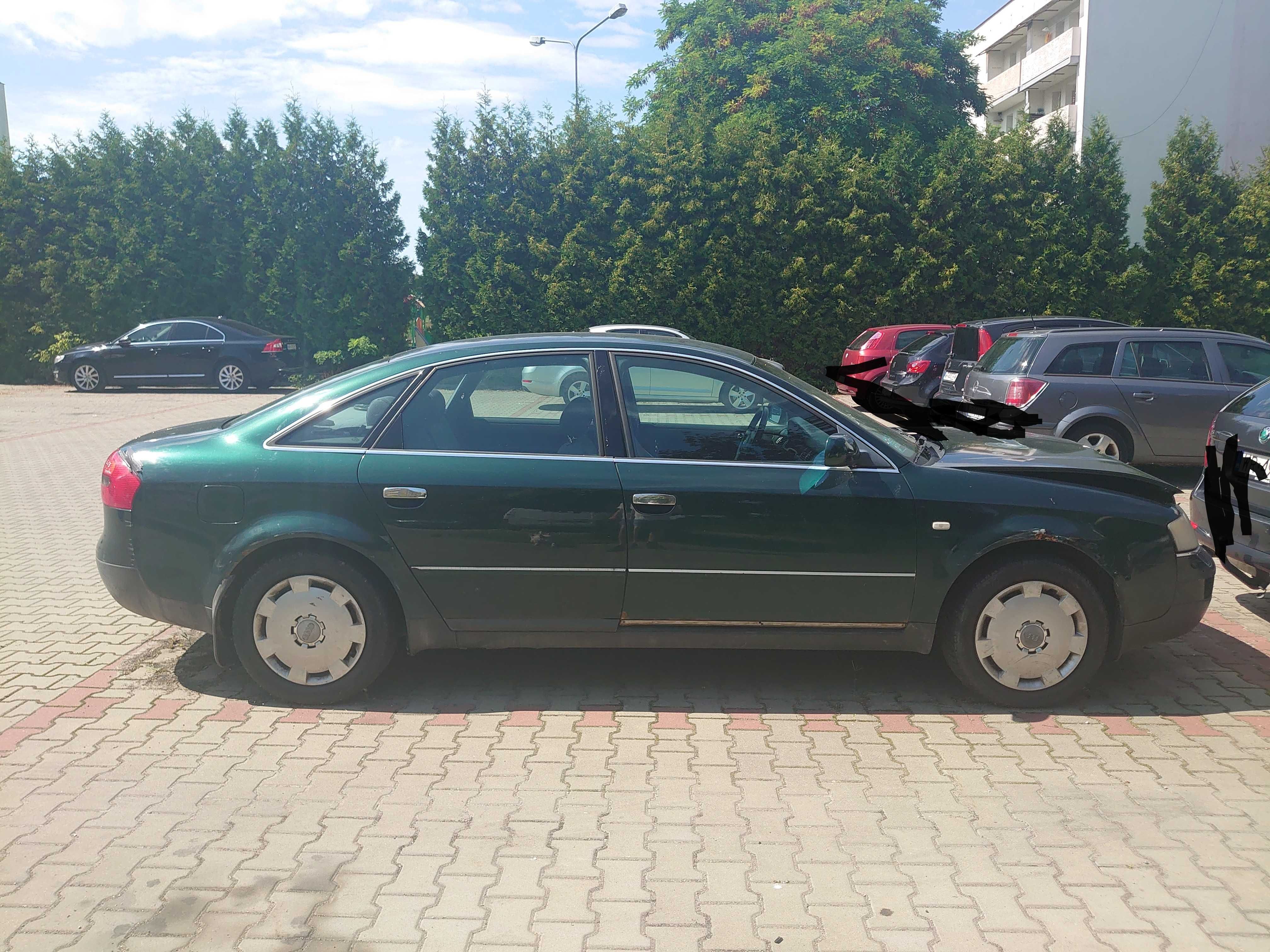 Audi A6 2,4 V6 165 KM b+g 2000 r. uszkodzony przód