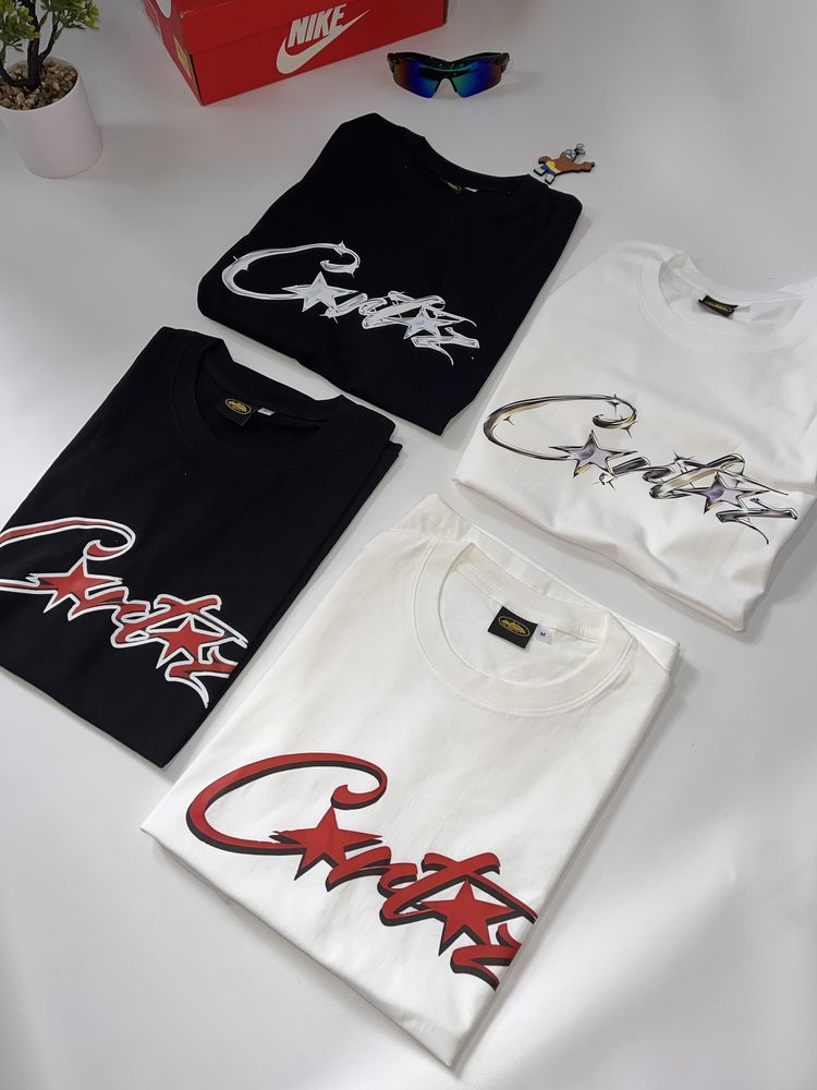 Футболка Cortez Усі розміри! Біла, чорна футболка Кортез M, L, XL